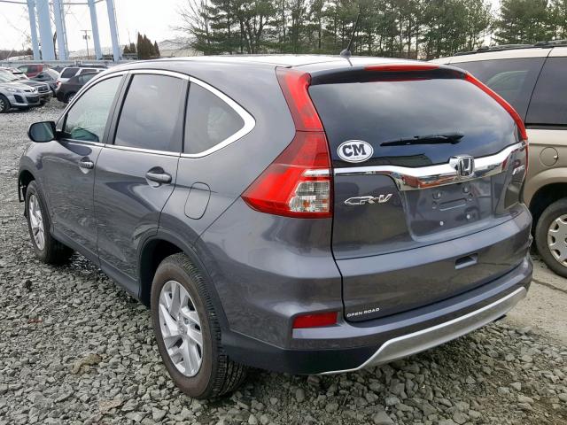 2HKRM4H55GH691848 - 2016 HONDA CR-V EX GRAY photo 3