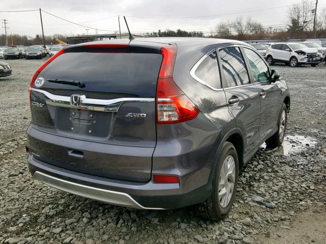 2HKRM4H55GH691848 - 2016 HONDA CR-V EX GRAY photo 4