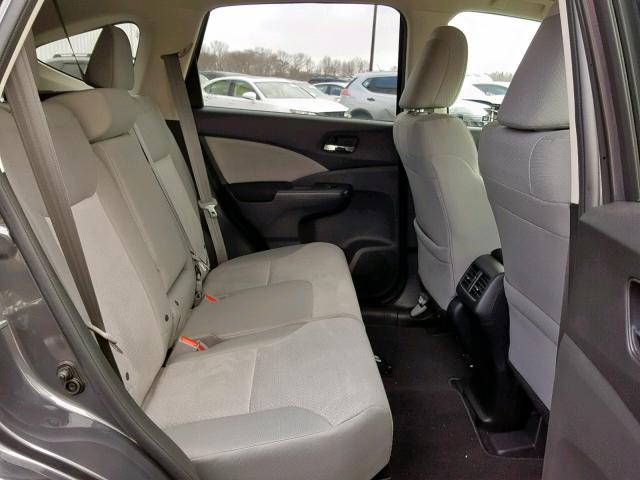 2HKRM4H55GH691848 - 2016 HONDA CR-V EX GRAY photo 6