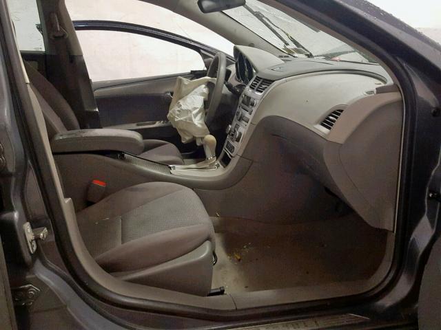 1G1ZG57B994109840 - 2009 CHEVROLET MALIBU LS GRAY photo 5