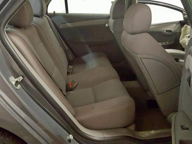 1G1ZG57B994109840 - 2009 CHEVROLET MALIBU LS GRAY photo 6