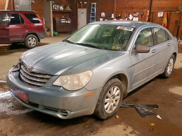 1C3LC46BX9N537192 - 2009 CHRYSLER SEBRING LX BLUE photo 2