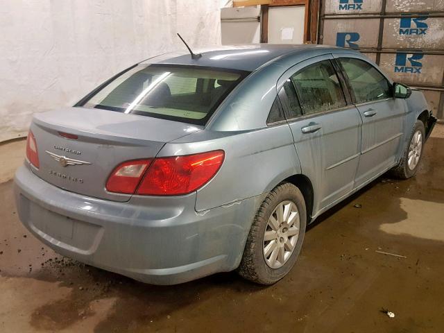 1C3LC46BX9N537192 - 2009 CHRYSLER SEBRING LX BLUE photo 4