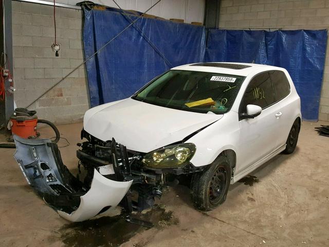 WVWAB7AJXCW043003 - 2012 VOLKSWAGEN GOLF 白色 照片 2