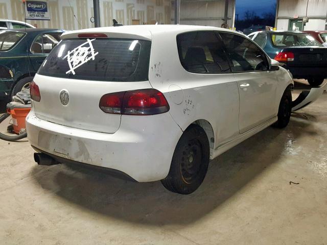 WVWAB7AJXCW043003 - 2012 VOLKSWAGEN GOLF 白色 照片 4