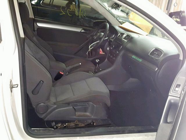 WVWAB7AJXCW043003 - 2012 VOLKSWAGEN GOLF 白色 照片 5