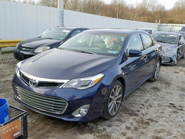 4T1BK1EB4EU090445 - 2014 TOYOTA AVALON BAS BLUE photo 2