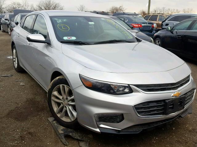 1G1ZD5ST7JF270110 - 2018 CHEVROLET MALIBU LT SILVER photo 1