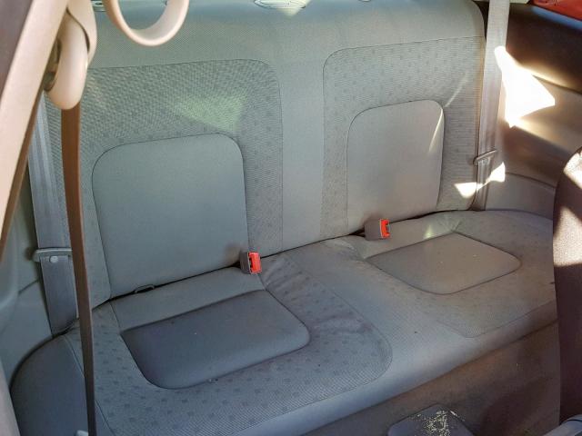 3VWCB21C71M438652 - 2001 VOLKSWAGEN NEW BEETLE 黑色 照片 6