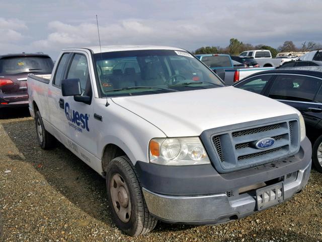 1FTRX12W15FB48169 - 2005 FORD F150 WHITE photo 1