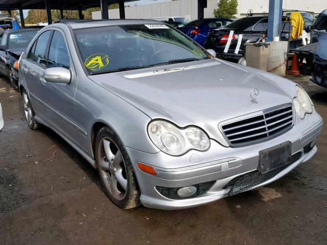 WDBRF40J15F611020 - 2005 MERCEDES-BENZ C 230K SPO SILVER photo 1