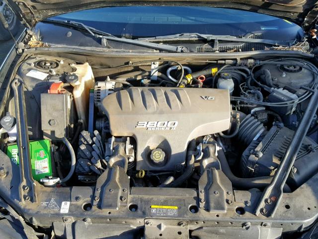 1G2WP52K22F160807 - 2002 PONTIAC GRAND PRIX BLACK photo 7