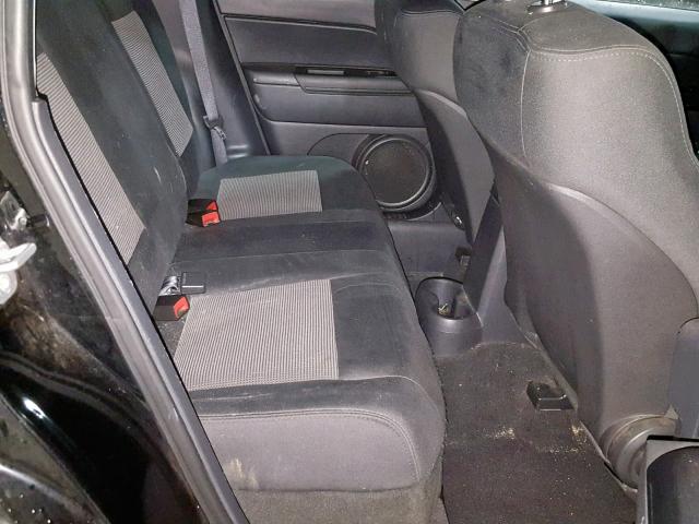 1C4NJDBB6CD588301 - 2012 JEEP COMPASS SP შავი ფოტო 6