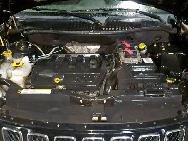 1C4NJDBB6CD588301 - 2012 JEEP COMPASS SP შავი ფოტო 7