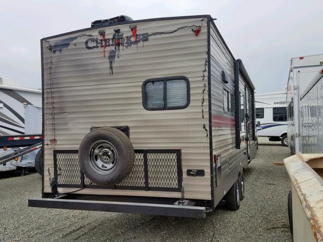 4X4TCKC20J9128372 - 2018 WILDWOOD CHEROKEE BROWN photo 6