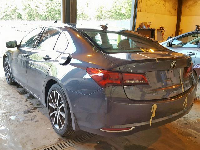 19UUB2F34GA007337 - 2016 ACURA TLX BLACK photo 3