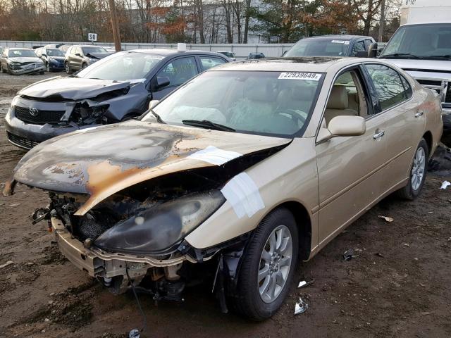 JTHBF30G030143328 - 2003 LEXUS ES 300 BROWN photo 2