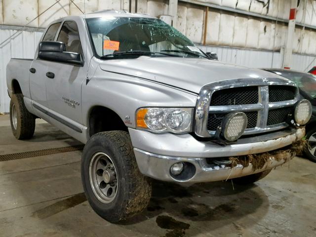 3D7KS28C05G714538 - 2005 DODGE RAM 2500 S ვერცხლისფერი ფოტო 1
