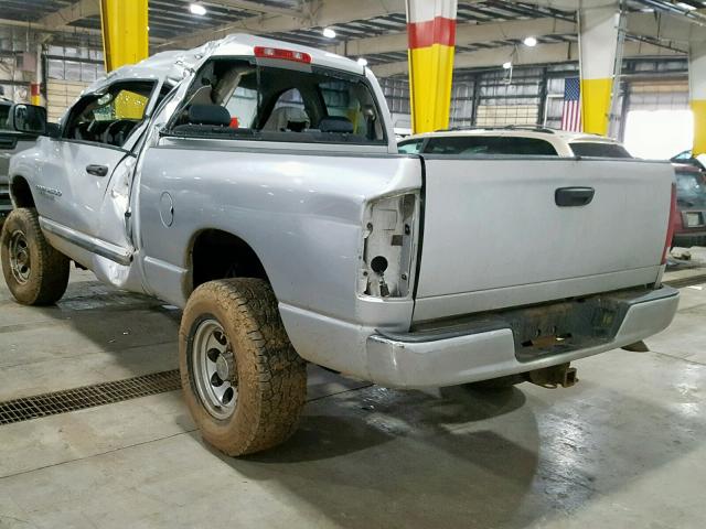 3D7KS28C05G714538 - 2005 DODGE RAM 2500 S ვერცხლისფერი ფოტო 3