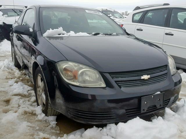 1G1AT18H397238692 - 2009 CHEVROLET COBALT LT BLACK photo 1