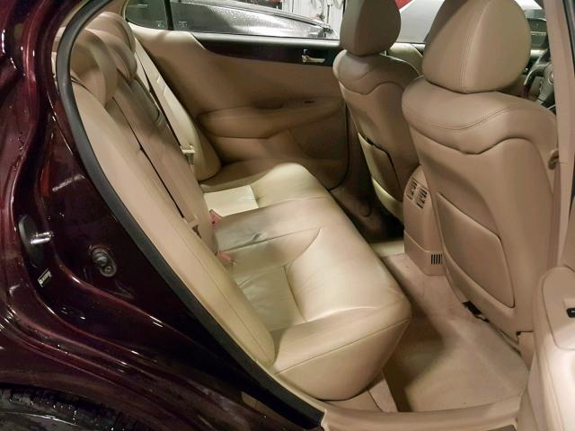 JTHBF30G330142626 - 2003 LEXUS ES 300 BURGUNDY photo 6