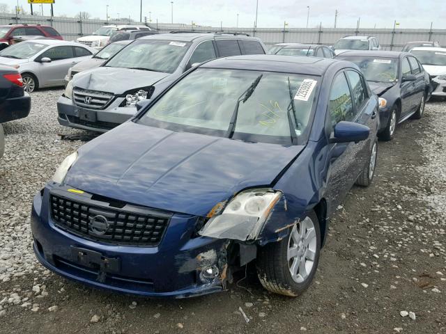 3N1AB61E39L674447 - 2009 NISSAN SENTRA 2.0 BLUE photo 2