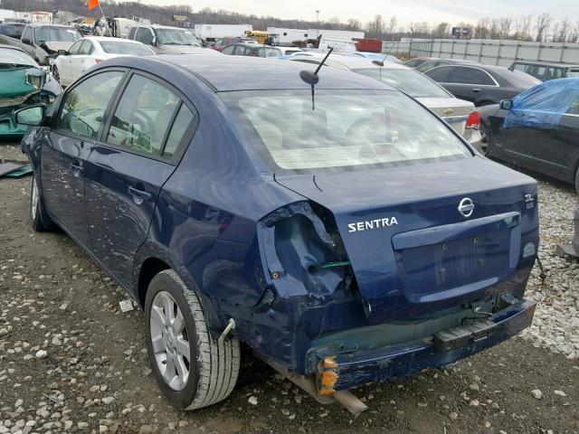 3N1AB61E39L674447 - 2009 NISSAN SENTRA 2.0 BLUE photo 3