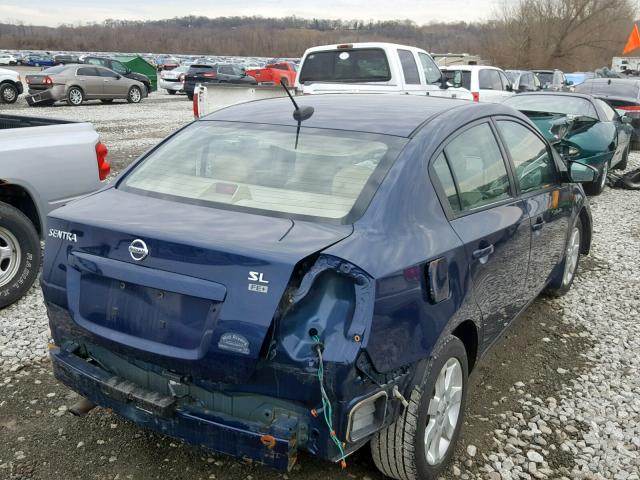 3N1AB61E39L674447 - 2009 NISSAN SENTRA 2.0 BLUE photo 4