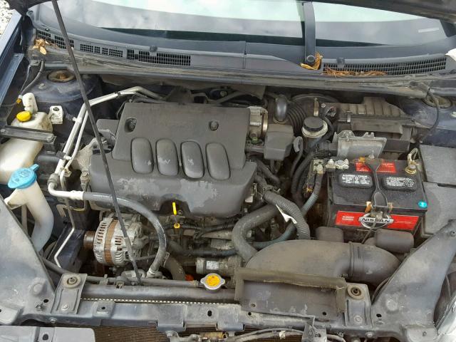 3N1AB61E39L674447 - 2009 NISSAN SENTRA 2.0 BLUE photo 7