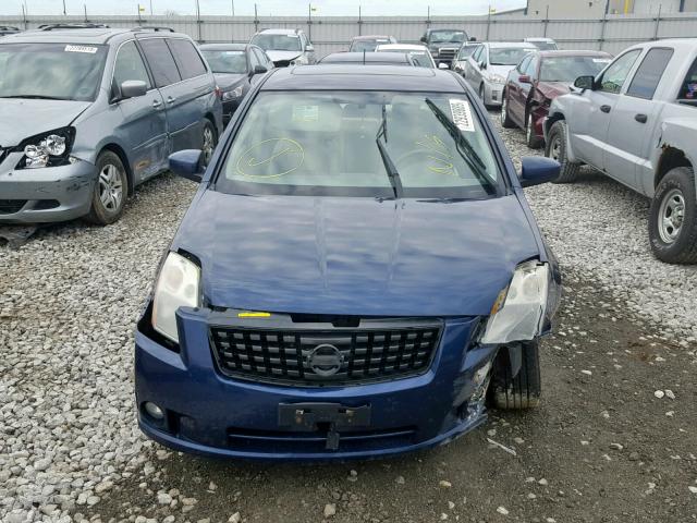 3N1AB61E39L674447 - 2009 NISSAN SENTRA 2.0 BLUE photo 9