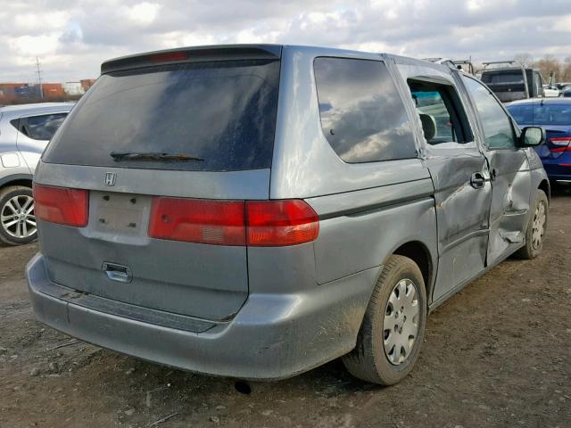 2HKRL18521H612726 - 2001 HONDA ODYSSEY LX GRAY photo 4