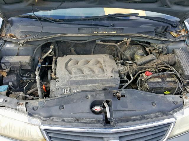 2HKRL18521H612726 - 2001 HONDA ODYSSEY LX GRAY photo 7