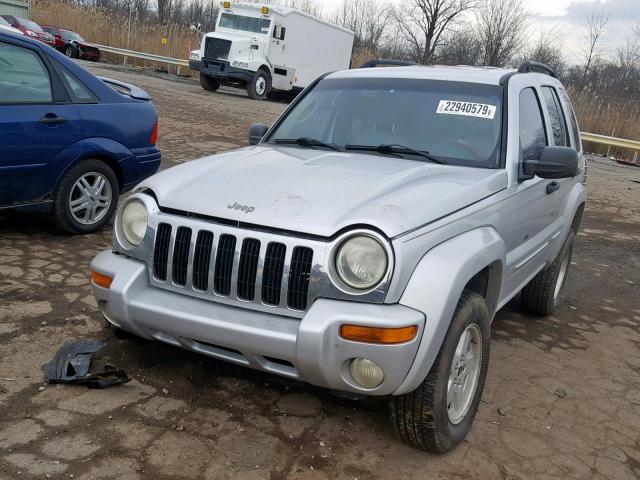 1J4GL58K32W234104 - 2002 JEEP LIBERTY LI SILVER photo 2