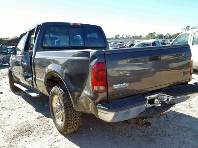 1FTSW20PX5EA19438 - 2005 FORD F250 SUPER CHARCOAL photo 3