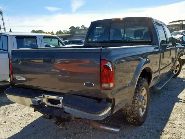 1FTSW20PX5EA19438 - 2005 FORD F250 SUPER CHARCOAL photo 4