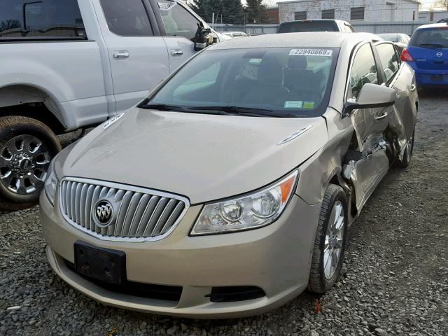 1G4GB5ER4CF166385 - 2012 BUICK LACROSSE C GOLD photo 2