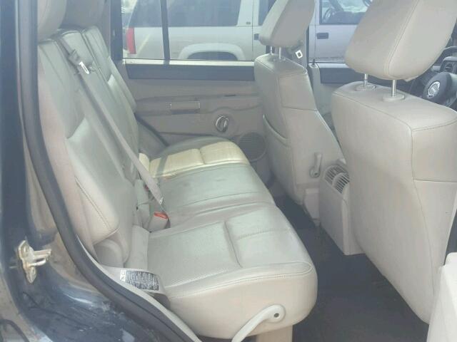 1J8HG58286C363633 - 2006 JEEP COMMANDER ნაცრისფერი ფოტო 6