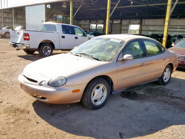 1FALP52U5TA279925 - 1996 FORD TAURUS GL BROWN photo 2