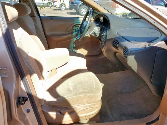 1FALP52U5TA279925 - 1996 FORD TAURUS GL BROWN photo 5