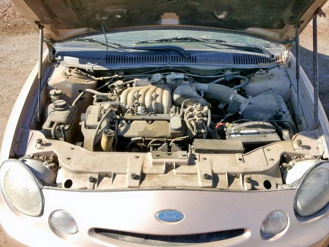 1FALP52U5TA279925 - 1996 FORD TAURUS GL BROWN photo 7