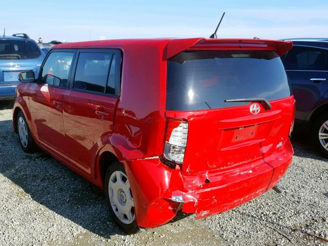 JTLZE4FE4EJ056872 - 2014 TOYOTA SCION XB წითელი ფოტო 3