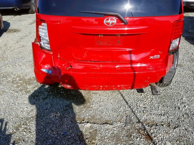 JTLZE4FE4EJ056872 - 2014 TOYOTA SCION XB წითელი ფოტო 9