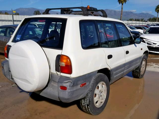 JT3HP10V8T0090121 - 1996 TOYOTA RAV 4 WHITE photo 4