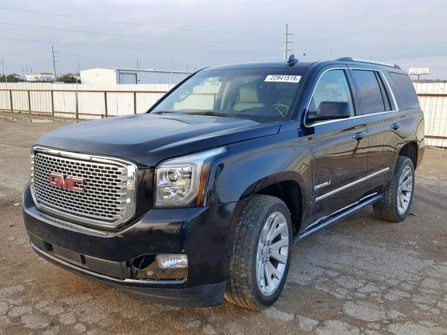 1GKS1CKJ8FR730793 - 2015 GMC YUKON DENA BLACK photo 2