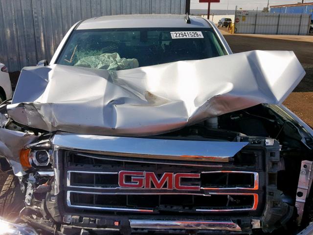 3GTU2VEC2FG344025 - 2015 GMC SIERRA K15 SILVER photo 7