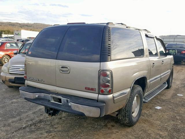 3GKFK16T4YG178596 - 2000 GMC YUKON XL K GOLD photo 4