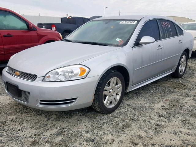 2G1WB5E31G1179676 - 2016 CHEVROLET IMPALA LIM SILVER photo 2