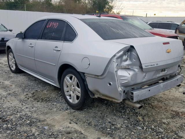 2G1WB5E31G1179676 - 2016 CHEVROLET IMPALA LIM SILVER photo 3