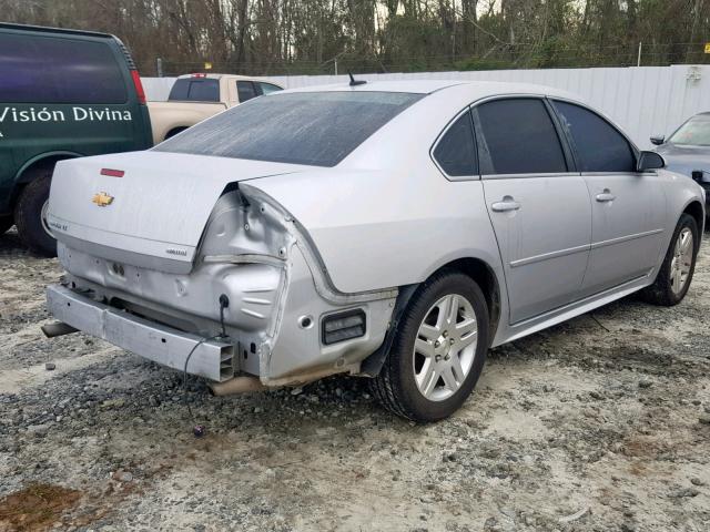 2G1WB5E31G1179676 - 2016 CHEVROLET IMPALA LIM SILVER photo 4