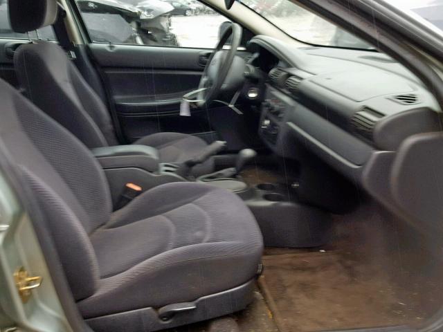 1B3EL36X44N255361 - 2004 DODGE STRATUS SE 绿色 照片 5